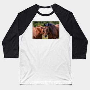 Horse Play Baseball T-Shirt